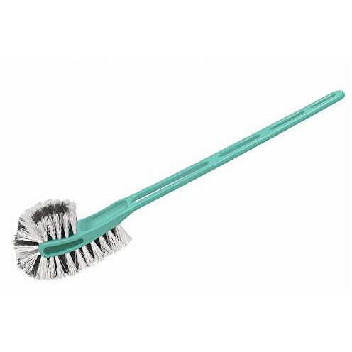 Spotzero By Milton Double Side Normal Bristles Toilet Brush, Multicolor(Pack Of 1)