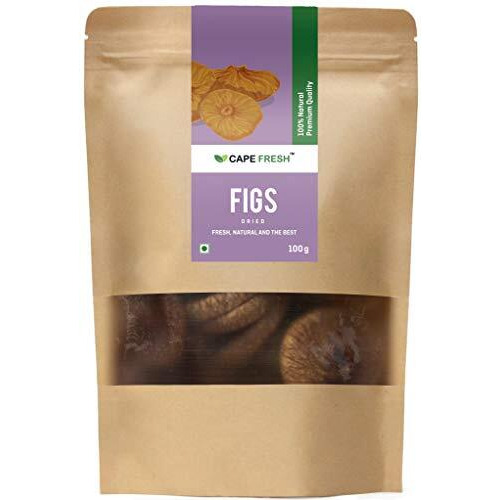 Cape Fresh Dried Figs 100Gm | Anjeer | Whole | Natural | Pure | Raw Figs