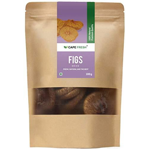 Cape Fresh Dried Figs 100Gm | Anjeer | Whole | Natural | Pure | Raw Figs
