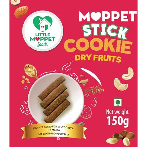 Dry Fruit Moppet Stick Cookies (150G)