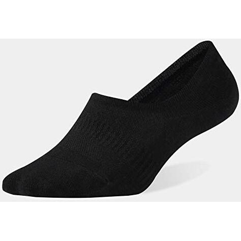 Wander No Show Socks Mens 7 Pair Cotton Thin Non Slip Low Cut Men Invisible Sock 6-8/9-11/12-14, 0-7Black, Shoe Size 9-11