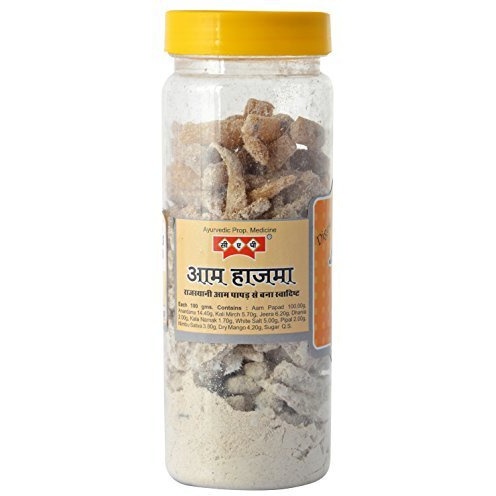 Cap Aam Papad Mango Slice Churan Pachak Khatta Mitha Digestive - 190 Grams