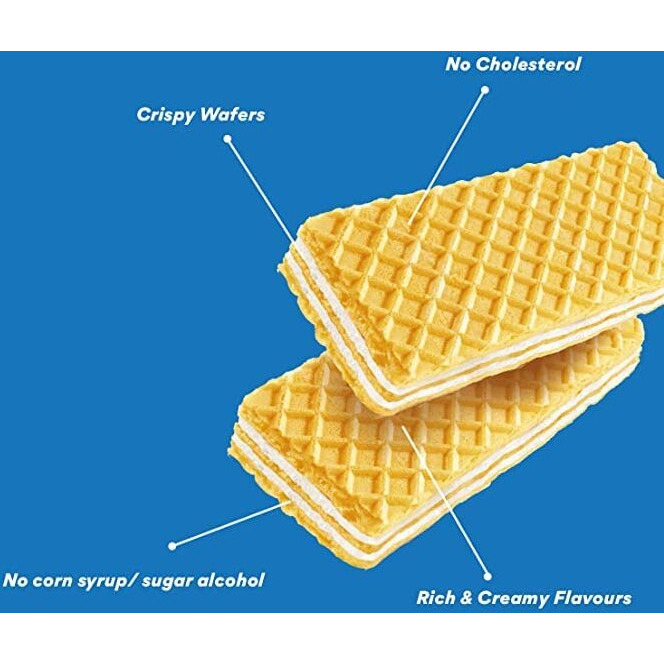 Tiffany Crunch N Cream Vanilla Wafer Sandwich, 135 G (Pack Of 2)