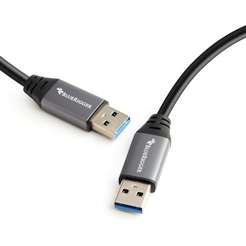 Bluerigger Superspeed Usb 3.0 (Type A Male To Type A Male) Cable (6 Feet / 1.8 Meter)