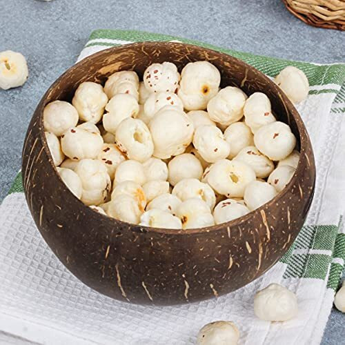 Urban Platter Puffed Fox Nuts (Unroasted Makhana), 100G