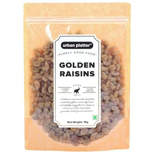 Urban Platter Golden Raisins Kishmish, 1Kg