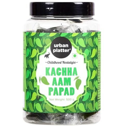 Urban Platter Kachha Aam Papad (Keri), 500Gram - Fresh