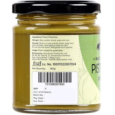 Urban Platter Pishori Pistachio Paste, 150G (Pure Pista Butter)