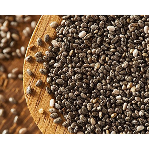 Greenhabit Chia Seeds For Weight Loss 500 Gm Pack Black Chia Seeds