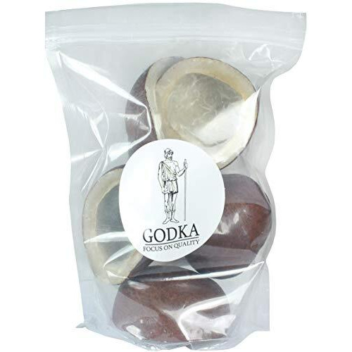 Godka Dried Coconut Halves/Dry Copra,500 G