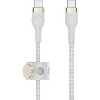 Belkin Usb-C To Usb-C 2.0, Braid Sil, 1M, Wht, Apl