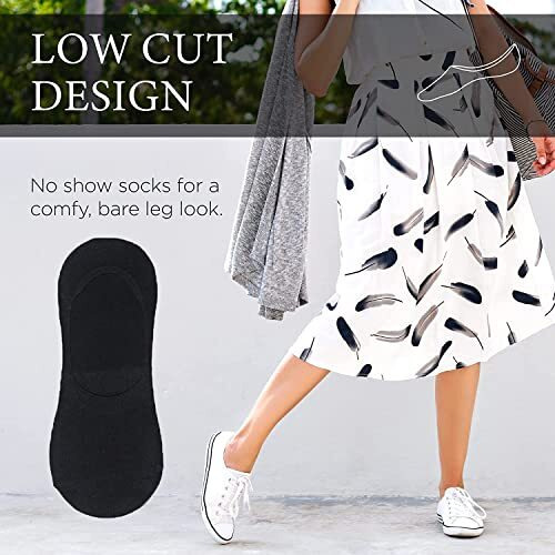 Xjarvis 3 Pairs No Show Low Cut Loafer Unisex Socks For Men & Women With Combed Cotton For Sports, Running & Hiking Pack Of 3 (Free Size) Multicoluor