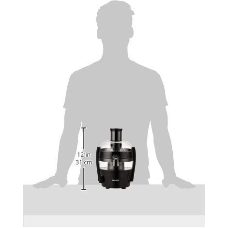 Philips Viva Collection Hr1832/00 1.5-Litre Juicer, Ink Black