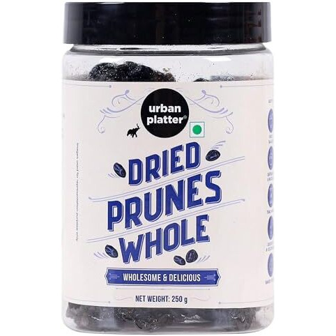Urban Platter Pitted California Prunes, 250G (Naturally Sweet | Rich In Fibre & Antioxidants | Ready-To-Eat Dried Plums)