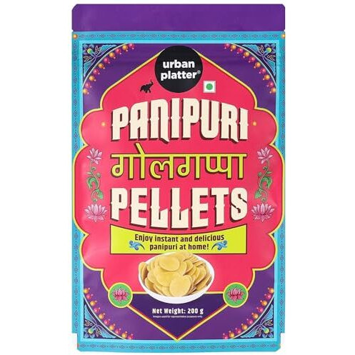 Urban Platter Ready-To-Fry Dry Gol Gappa (Pani Puris), 200G