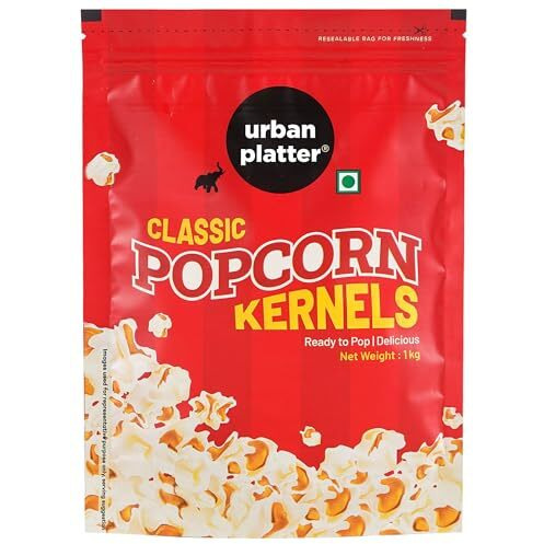 Urban Platter Pop Corn Kernels, 1Kg