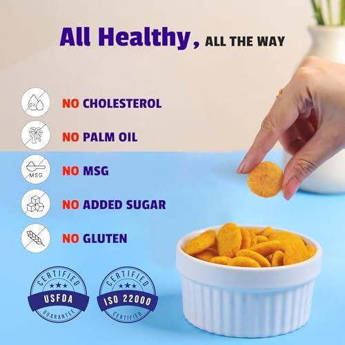 The Healthy Binge Ragi Chips | Millet Healthy Snacks | No Palm Oil | Protein Rich | Baked, Not Fried | Snack For Weight Loss | Cajun Spice | 40 G Per Pack | Pack Of 6