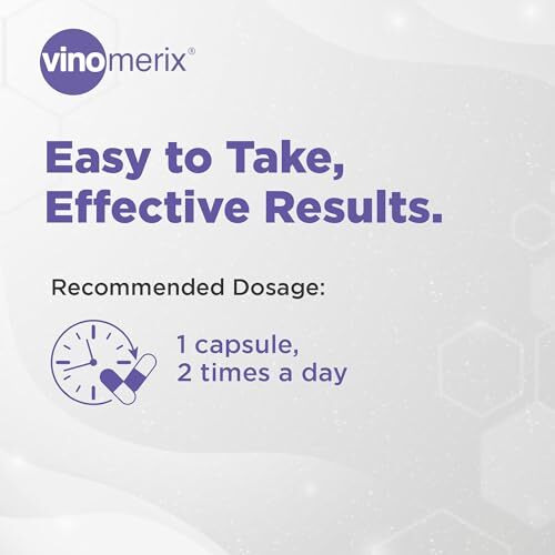 Vinomerix - Antioxidant, Grape Seed Extract | 95% Polyphenols | Helps In Reducing Blood Pressure, Oxidative Stress And Improve Blood Circulation | 600 Mg - 60 Veg Capsules