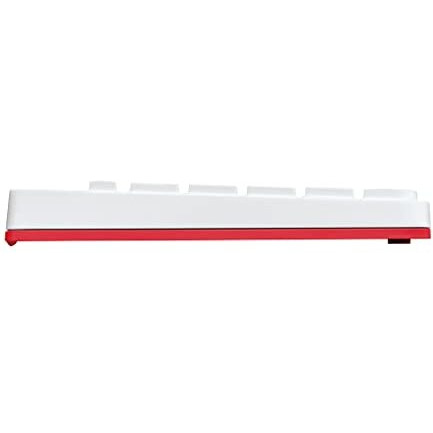 Logitech Mk240 Nano Usb Wireless Keyboard And Mouse Set, 12 Function Keys 2.4Ghz Wireless, 1000Dpi,Spill-Resistant Design, Pc/Mac, White/Vivid Red