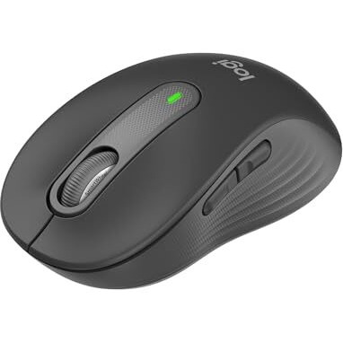 Logitech Signature M650 Wireless Mouse - For Small To Medium Sized Hands, 2-Year Battery, Silent Clicks, Customisable Side Buttons, Bluetooth, For Pc/Mac/Multi-Device/Chromebook -Graphite