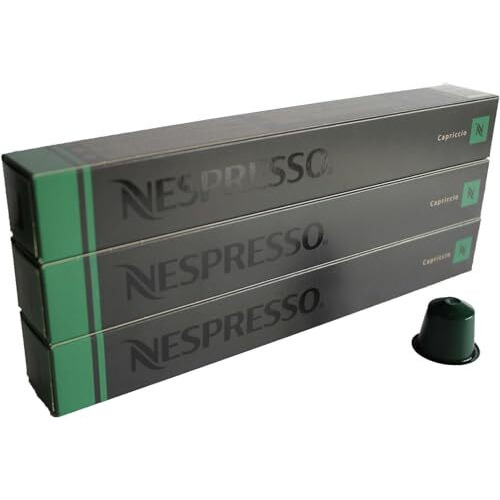 Nespresso Capsules Green - 30X Capriccio - Original Nestle - Espresso Coffee