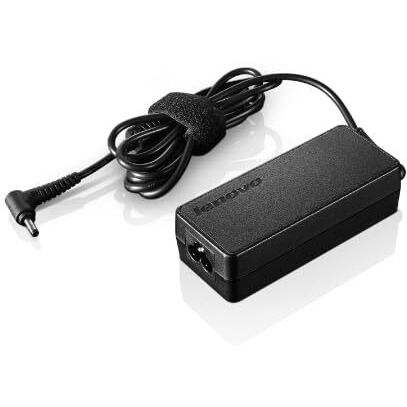 Lenovo Gx20K78585 65W Laptop Adapter/Charger With Power Cord For Select Models (Round Pin), Black