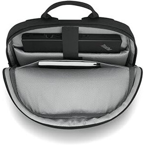 Lenovo 16-Inch Value Lite Backpack, Comfortable, Padded Back Panel, Slim And Sleek, Dedicated Laptop Compartment, Padded Shoulder Straps For Optimal Comfort And Ergonomic Support (4X41C94115)