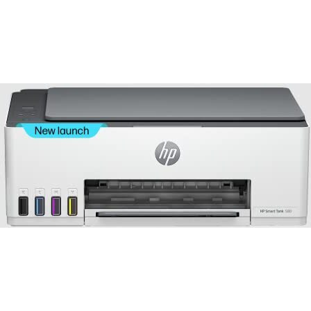 Hp Smart Tank 580 All-In-One Wifi Colour Wireless Solid Ink Printer | 1 Extra Black Ink Bottle | 1+1 Year Extended Warranty With Pha Coverage | Up To 8000 Black & 6000 Colour Prints