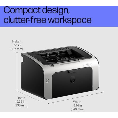 Hp Laserjet Pro P1108 Plus Single Function Monochrome Laser Printer