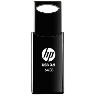Hp 712W 64Gb Usb 3.2 Flash Drive- Black