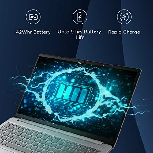 Lenovo Ideapad Slim 1 Amd Ryzen 5 5500U 15.6" Hd Thin And Light Laptop (16Gb/512Gb Ssd/Integrated Amd Graphics/Windows 11 Home/Mso 21/1Yr Adp Free/Cloud Grey/1.61Kg), 82R400Erin