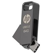 Hp 886C 64Gb Otg Usb Flash Drive 3.2 Rock/Metallic Swivel Design/Durable Metal Material