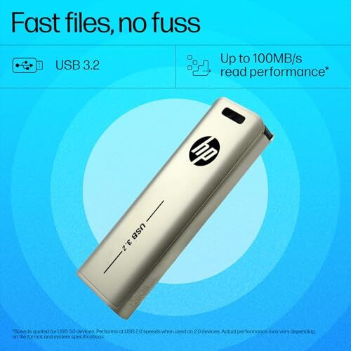 Hp X796W 128Gb Usb 3.2 Flash Drive