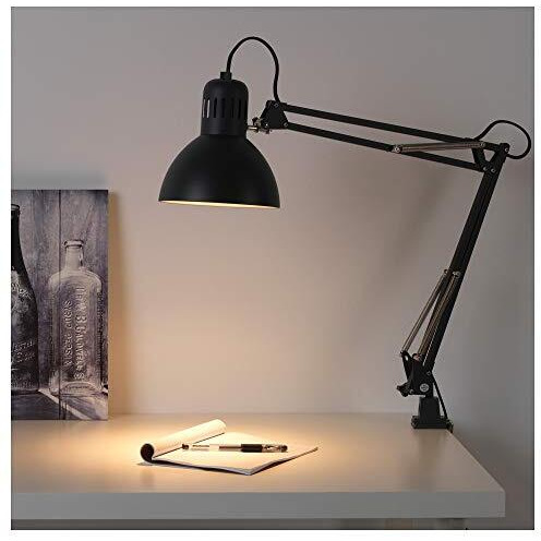 Ikea Plastic Led Lamp, Dark Grey Colour, Pack Of 1