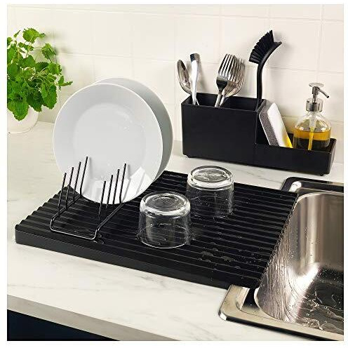 Ikea Rinnig Kitchen Utensil Rack, Black