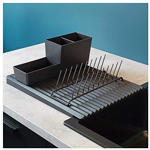 Ikea Rinnig Kitchen Utensil Rack, Black