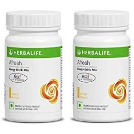 Herbalife Afresh Energy Drink Mix Lemon Pack Of 2 (100 Gram)