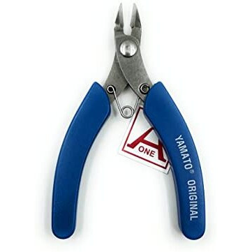 Aone Yamato Stainless Steel Mini Diagonal Nipper Wire Cutter Plier 4" Multipurpose Plastic Coated For Wire/Plastic Cable Cutting, Jewellery Making & Repair, Electronic, Watchmaking, Hobby Crafts Diy