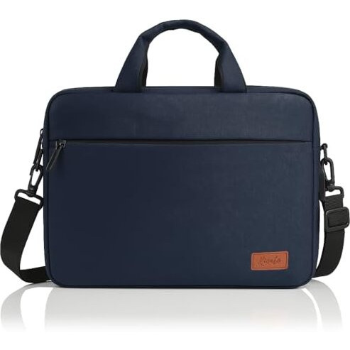 Rionto Office Laptop Bag For Men With Usb Charging Professional Office Bag For Men And Women Durable Laptop Messenger Bag Laptop Bag 15.6 Inch Laptop Macbook (Blue, 15.6 Inch)