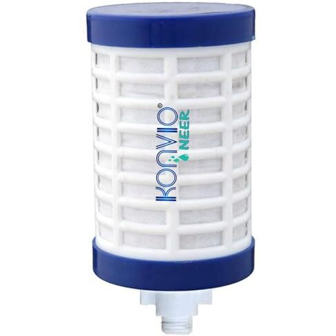 Konvio Neer Non-Electric Gravity Based Ultra Filtration 14L Water Purifier Spare Filter Parts (Spun + Uf), White