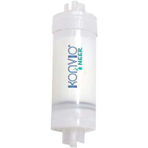 Konvio Neer Non-Electric Gravity Based Ultra Filtration 14L Water Purifier Spare Filter Parts (Spun + Uf), White