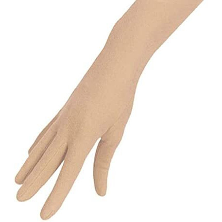 Winkelen Women's Cotton Full Hand Sun Uv Protection Gloves, Hand Socks With Finger Arm Sleeves For Summer, Winter And Cold Dust For Men & Unisex 24" Long Gloves For Bike, Riding, Washable & Reusable