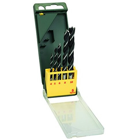 Bosch Professional Wood Drill Bit Set (5 Pcs) (Diameter 4/5/6/8/10 Mm)