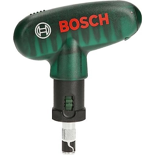 Bosch Ratchet Pocket Corded Screw Driver With 9 Screwdriver Bits (Multicolour, L  25 Mm)
