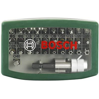 Bosch 2607017063 Metal Screwdriver Bits Kit (Grey)