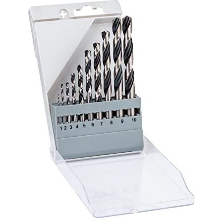 Bosch Professional Hss Pointteq 10Pcs Set, Casse, Pack Of 10