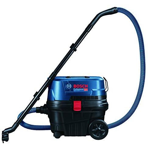 Bosch Gas 12-25 Heavy Duty Wet/Dry Vacuum Cleaner, 1,250W, 25 L Vol, 200 Mbar, Click & Clean System With Hepa Filter, 9 Kg + Accessories, 1 Year Warranty
