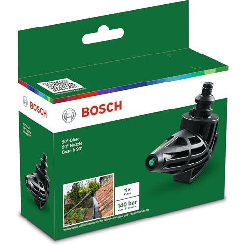 Bosch High Pressure Washer - 90 Degree Nozzle (140 Bar) - Easyaquatak 110/120 Universalaquatak 125 & 130, Advancedaquatak 140.