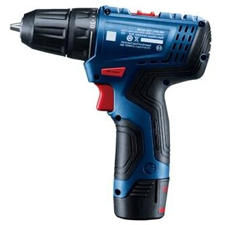 Bosch Gsb 120-Li Professional 12V Cordless Impact Drill Driver | Speed (1St/2Nd)- 0-400/0-1500 Rpm | Torque (Hard/Soft)- 30/14 Nm | Keyless Chuck | 2 Batteries & 1 Charger Included| 1 Yr Warranty