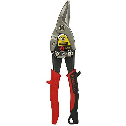 Stanley 2-14-562 Aviation Snips Left Cut Bi-Metal-254Mm (Yellow & Black)
